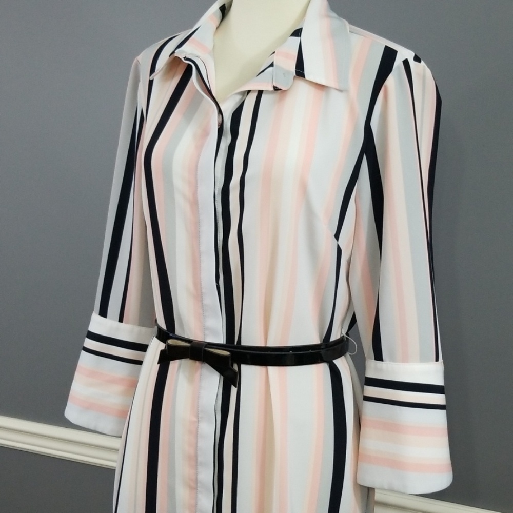 The Limited striped shirt dress - Picture 2 of 8